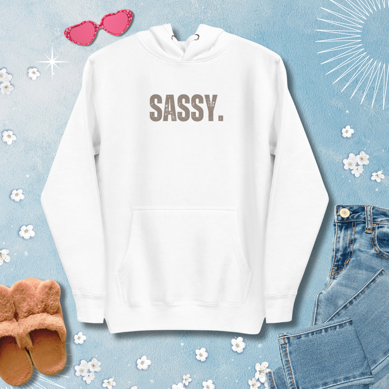 SASSY Unisex Hoodie image 0